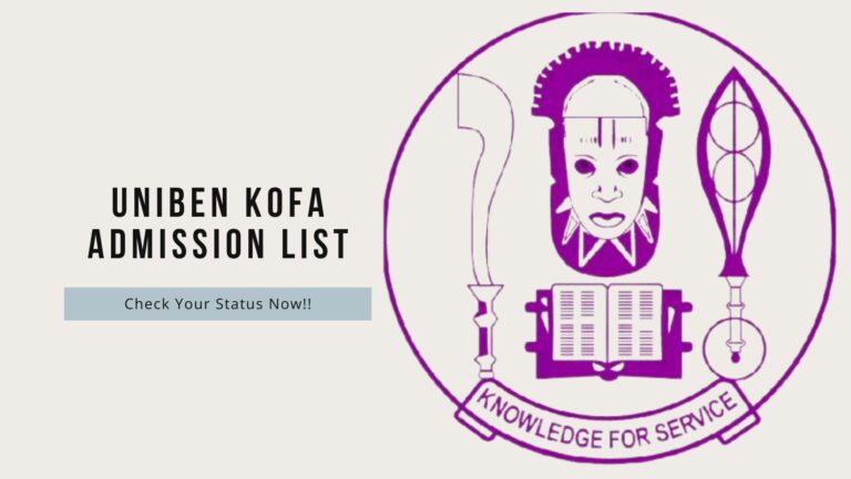 Uniben Admission List - Featured Image