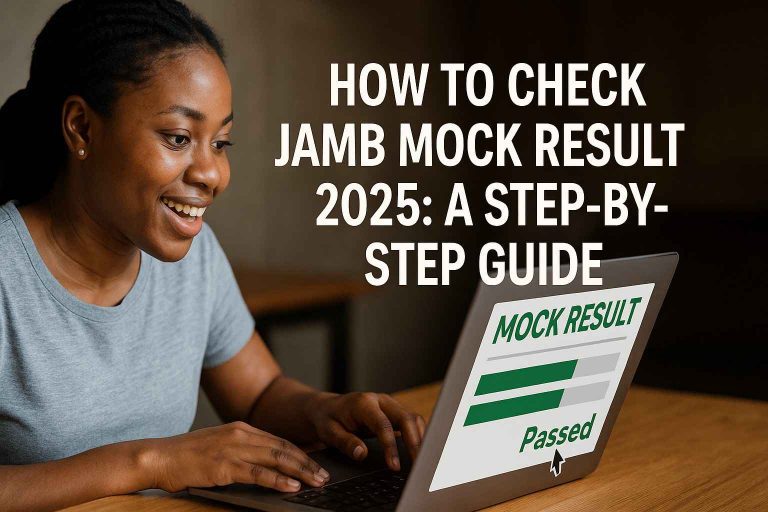 How to check jamb mock results 2025