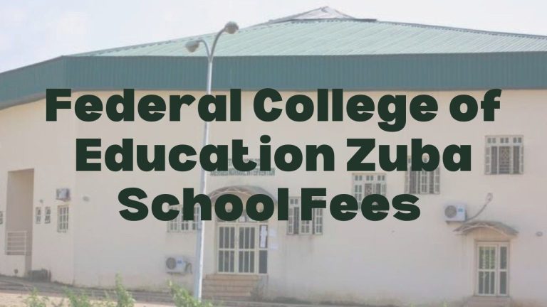 Federal College of Education Zuba School fees