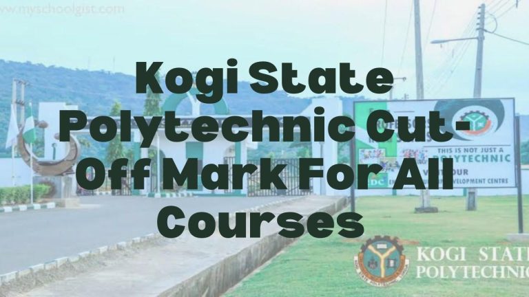 Kogi State Polytechnic Cut Off Mark For All Courses - Featured Image