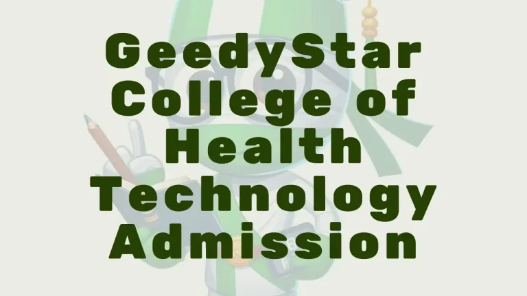 Geedystar College Of Health Technology Admission - Featured Image