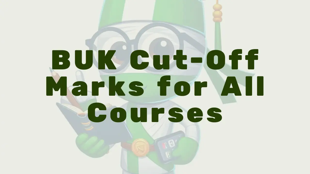 Buk Cut Off Marks For All Courses - Featured Image