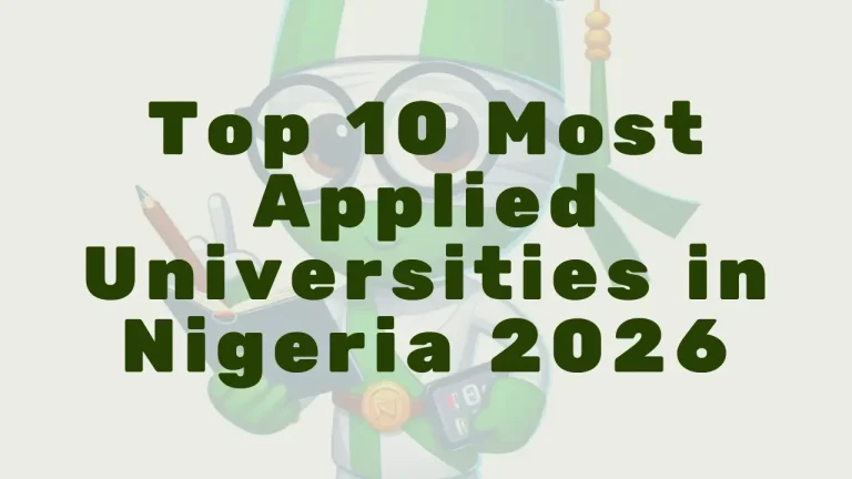 2026 UTME: Top 10 Most Applied Universities in Nigeria — Full Rankings & Statistics