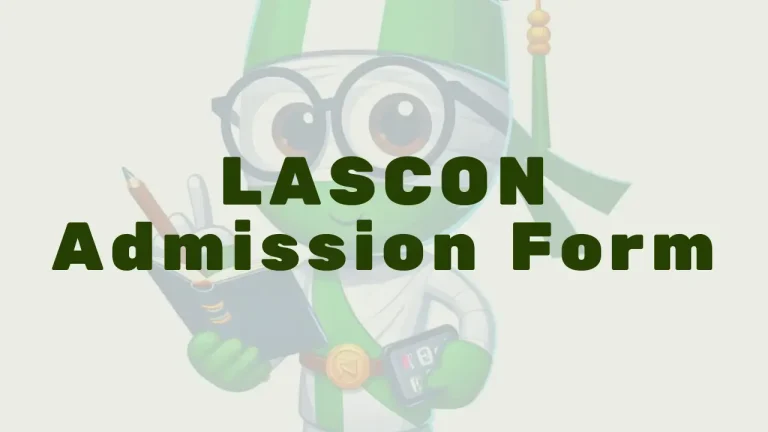 Lascon Admission Form - Featured Image
