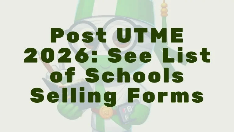 Post Utme Forms - Featured Image