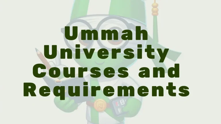 Ummah University Courses And Requirements - Featured Image