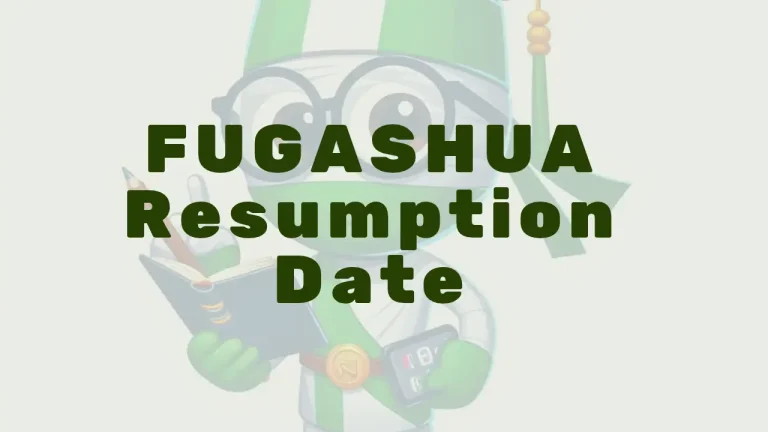 Fugashua Resumption Date - Featured Image