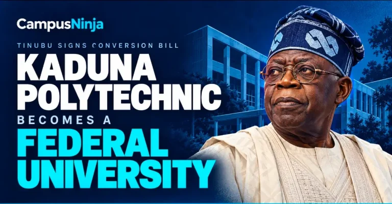 Kaduna Polytechnic Converted To University - Featured Image