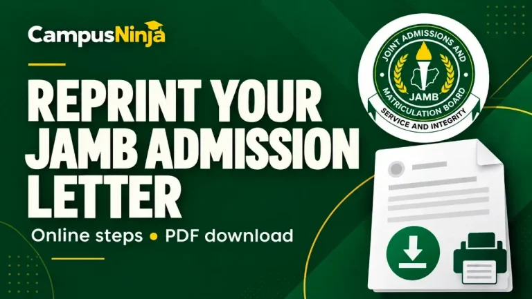 Reprint Jamb Admission Letter 2 - Featured Image