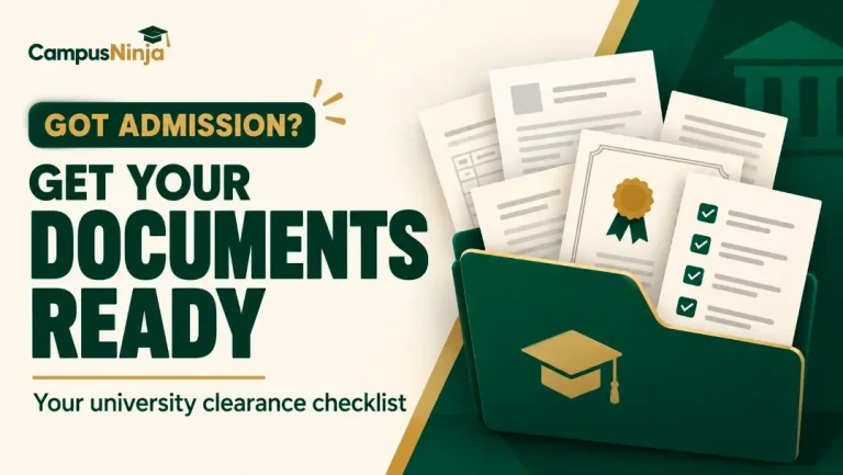 Documents Required After University Admission - Featured Image